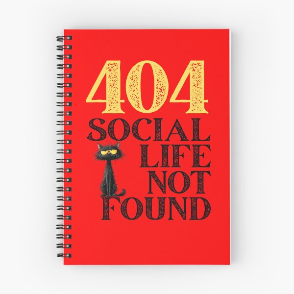 Item preview, 404 Social Life Not Found Funny Programmer Shirt Introvert Geek Coding T-Shirt designed and sold by Wild Pixel Studio.