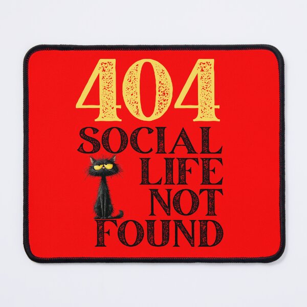 Item preview, 404 Social Life Not Found Funny Programmer Shirt Introvert Geek Coding T-Shirt designed and sold by Wild Pixel Studio.