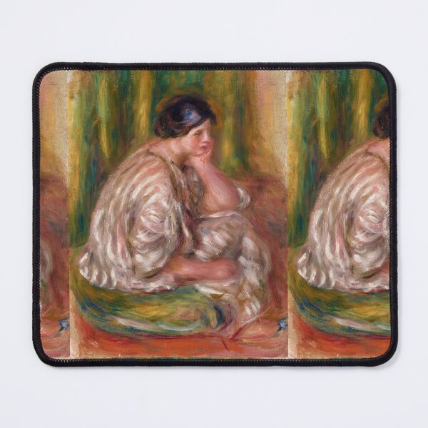 Item preview, Femme En Costume Oriental by Pierre-Auguste Renoir: Impressionist Portrait Poster designed and sold by artofuniverse.