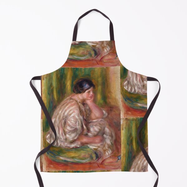 Item preview, Femme En Costume Oriental by Pierre-Auguste Renoir: Impressionist Portrait Poster designed and sold by artofuniverse.