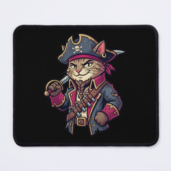 Item preview, Cat as a pirate designed and sold by ReneMM.