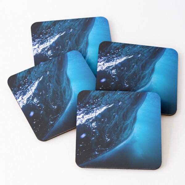 Item preview, Deep Blue Ocean Abstract | Dark Sea Wave Texture designed and sold by Rawafi Art Studio.