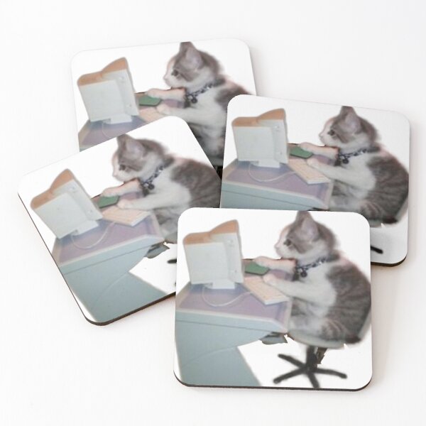 Item preview, Computer hack cat of the web designed and sold by SoulLessly.