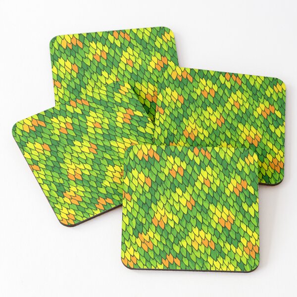 Item preview, Bush Viper Spiky Scale Pattern designed and sold by WildlifeInc.