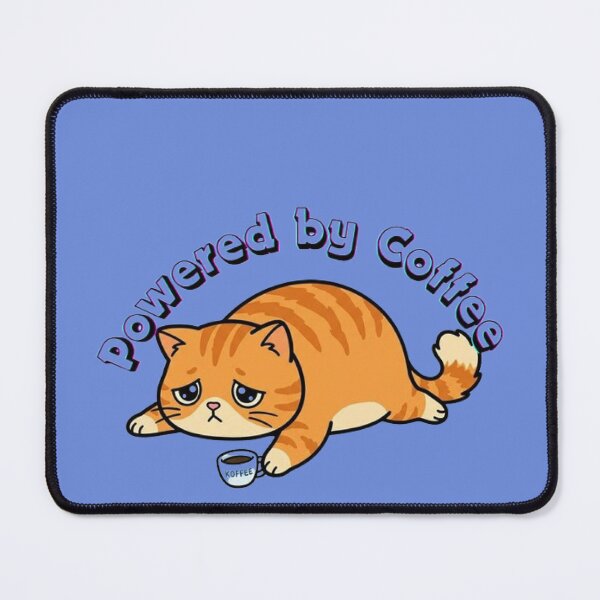 Item preview, Sad, Tired Cat Fueled by Coffee designed and sold by Flo974.