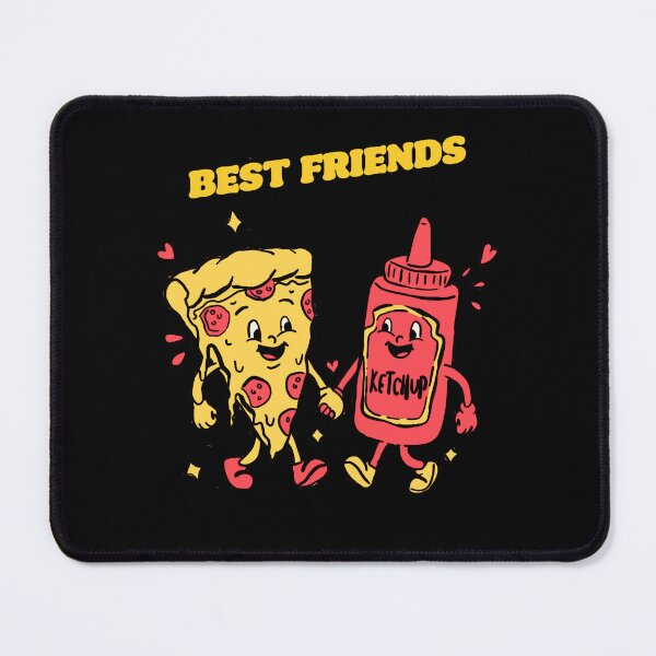 Item preview, Pizza and Ketchup (Best Friends) designed and sold by beboplab.