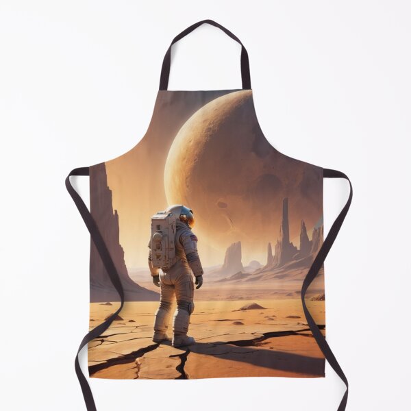 Item preview,  Lone Astronaut on an Alien Desert World designed and sold by GenesisArtis.