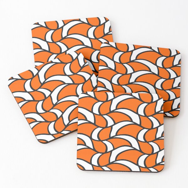 Item preview, Clownfish Bold Reef Stripe Pattern designed and sold by WildlifeInc.