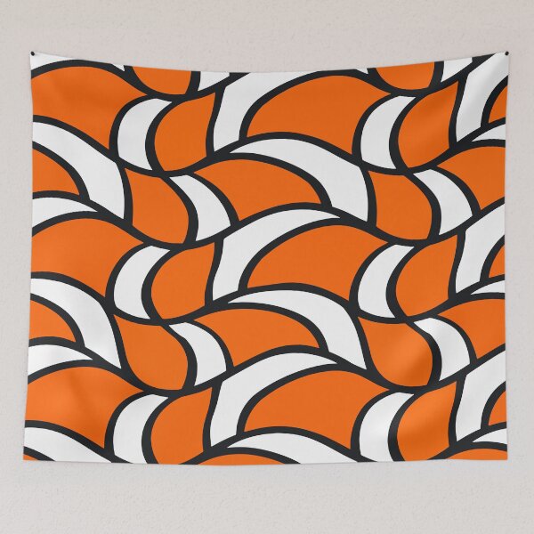 Item preview, Clownfish Bold Reef Stripe Pattern designed and sold by WildlifeInc.