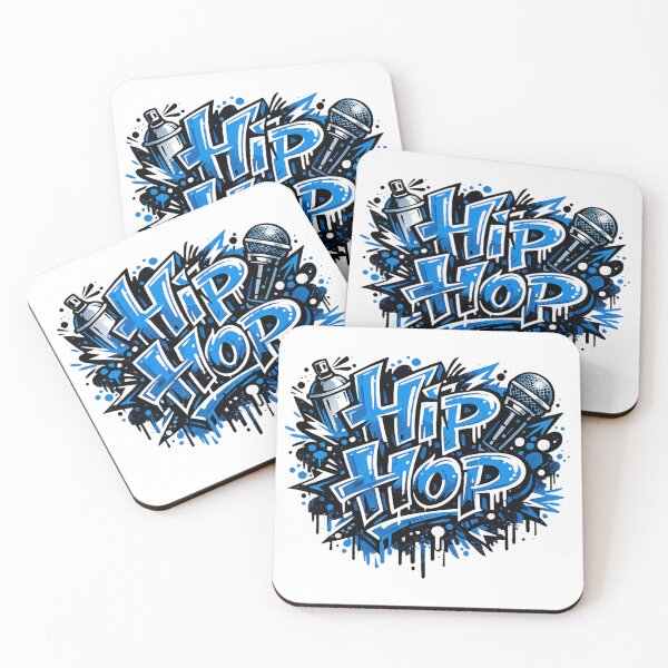 Item preview, blue graffiti hip hop designed and sold by brasildesigns.