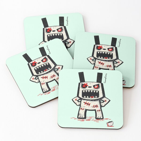 Item preview, Angry Bunny - I Hate Eggs T-shirt, Mug, Notebook – Anti-Kitsch, Anti-Easter  designed and sold by CraazyCrazyArt.