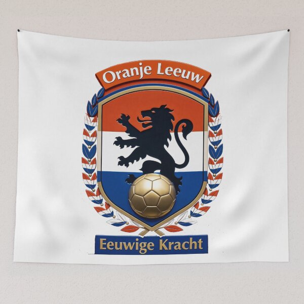 Item preview, Netherlands Lion Blaze T-Shirt, Oranje Lion Soccer Mug, Dutch Flag Strength Crest Gift designed and sold by YMLux.