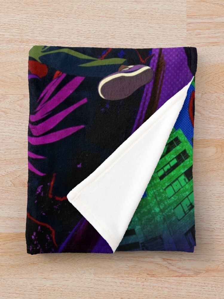 Thumbnail 3 of 6, Throw Blanket, Iconic Poster designed and sold by Rozenta.
