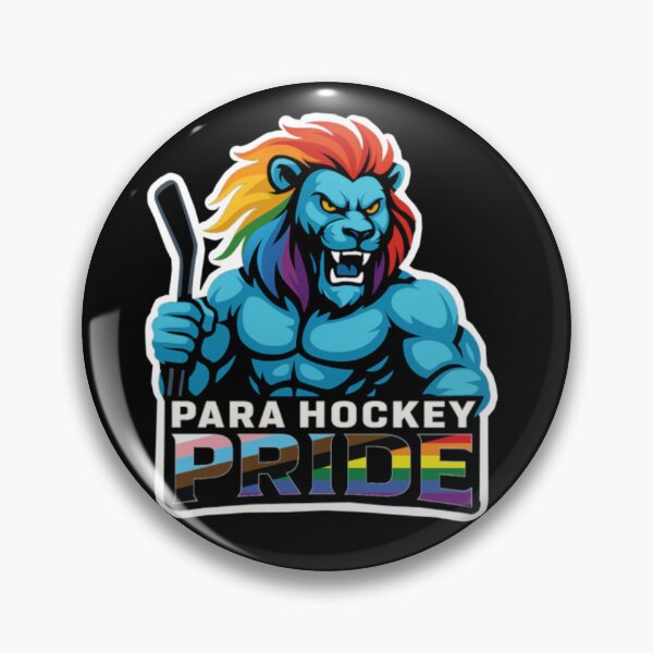 Item preview, Para Hockey Pride Lion designed and sold by DishonoredArts.