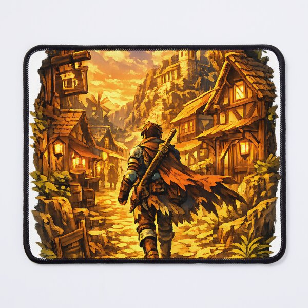 Item preview, Hero Adventure - Autumn Village designed and sold by AnimeShin.