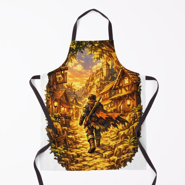 Item preview, Hero Adventure - Autumn Village designed and sold by AnimeShin.