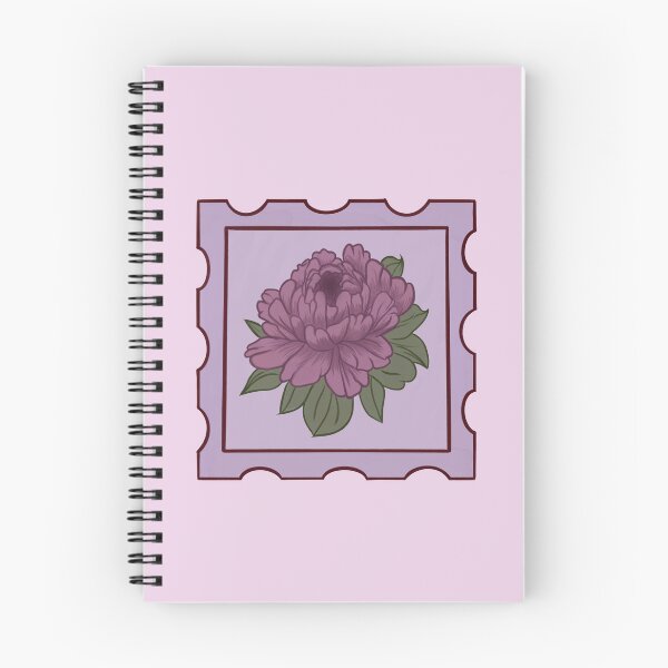 Item preview, Peony Stamp designed and sold by Just-2-Raccoons.