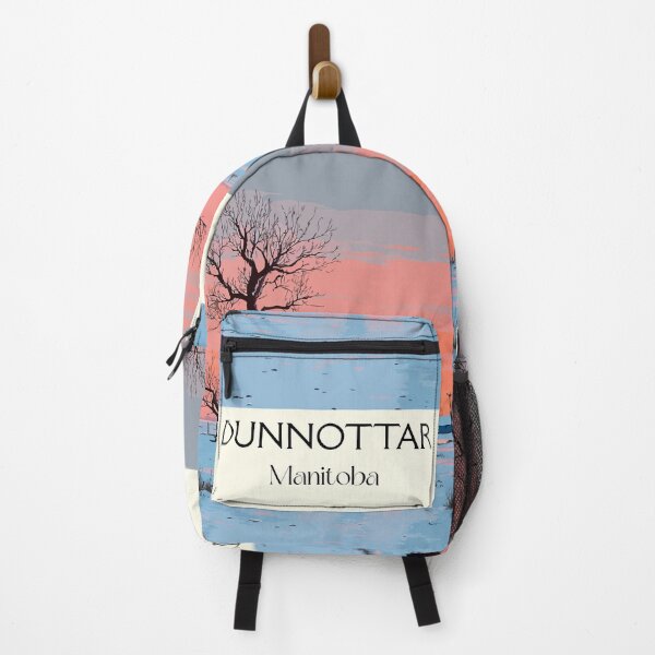 Item preview, Dunnottar Village Manitoba Winter Landscape – Snowy Cabin Canada designed and sold by TuncGK.