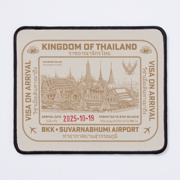 Item preview, Passport Stamp - Bangkok, Thailand designed and sold by travelwitheric.