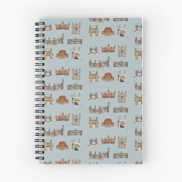 Item preview, London Buildings Pattern designed and sold by MagpieDiamond.