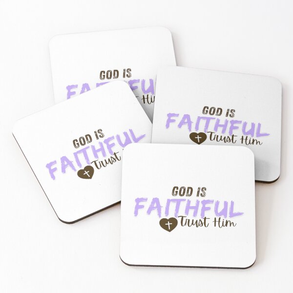 Item preview, God is faithful designed and sold by BeautifulCreate.