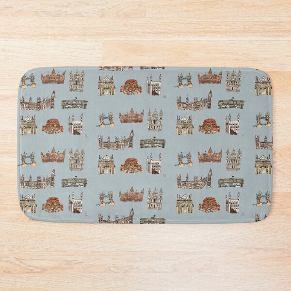 Item preview, London Buildings Pattern designed and sold by MagpieDiamond.