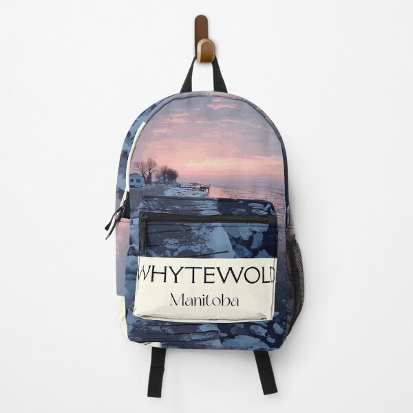Item preview, Whytewold Winter Boardwalk – Frozen Lake Manitoba Art designed and sold by TuncGK.