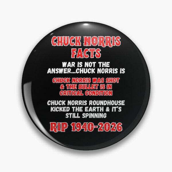 Item preview, RIP Chuck Norris designed and sold by WoodburyLake.