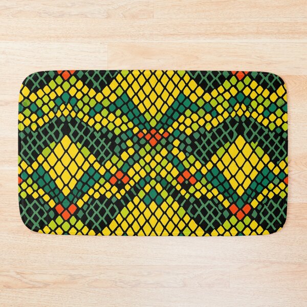 Item preview, Ornate Flying Snake Lattice Scale Pattern designed and sold by WildlifeInc.