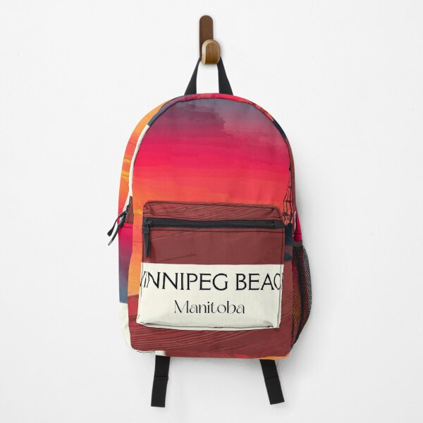 Item preview, Winnipeg Beach Sunset – Lake Winnipeg Retro Travel Art designed and sold by TuncGK.