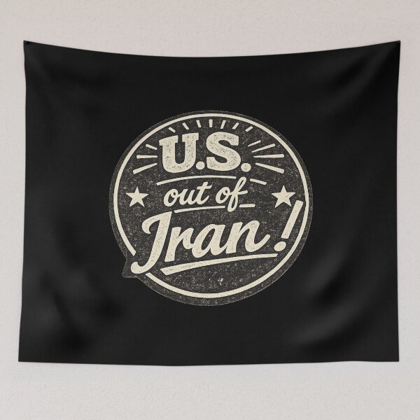 Item preview, U.S. Out of Iran! designed and sold by DIRTYDUNNZ.