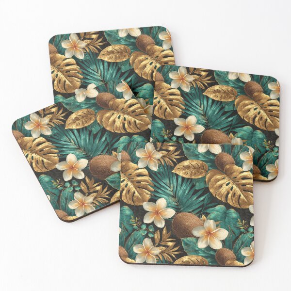 Item preview, Edgy Tropical Floral - Flower Floral Print  - Father'S Day Gifts designed and sold by RoyalStarsPatts.