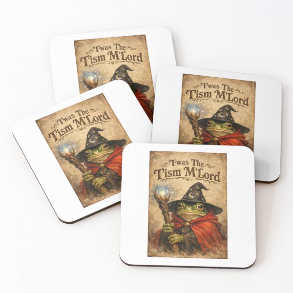 Item preview, T'was The 'Tism M'Lord - Medieval Fantasy Frog Wizard Meme designed and sold by SkajArtist.