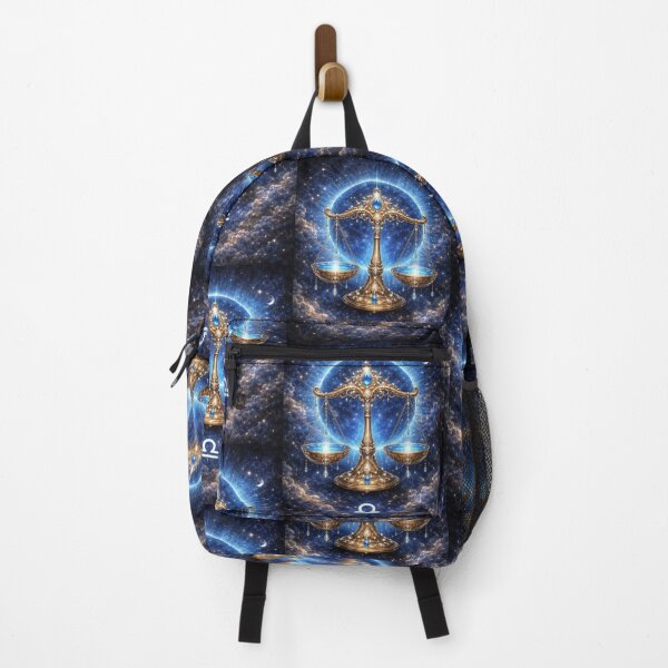 Item preview, Luxury Libra Zodiac Sign – Celestial Libra Scales Astrology Art designed and sold by Bonitivity Zodiacs.