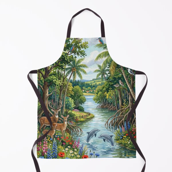 Item preview, Natural mangrove forest view designed and sold by PP&RAINBOW SHOP.