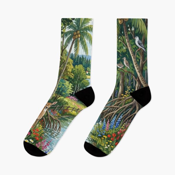 Item preview, Natural mangrove forest view designed and sold by PP&RAINBOW SHOP.