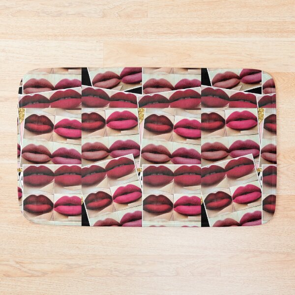Item preview, Bold Lips Collage Cutout designed and sold by JLKim.