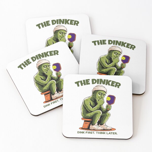 Item preview, The Dinker Pickleball Shirt Funny Dink First Think Later designed and sold by EthosWear.