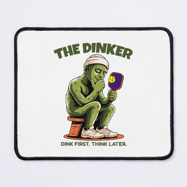 Item preview, The Dinker Pickleball Shirt Funny Dink First Think Later designed and sold by EthosWear.