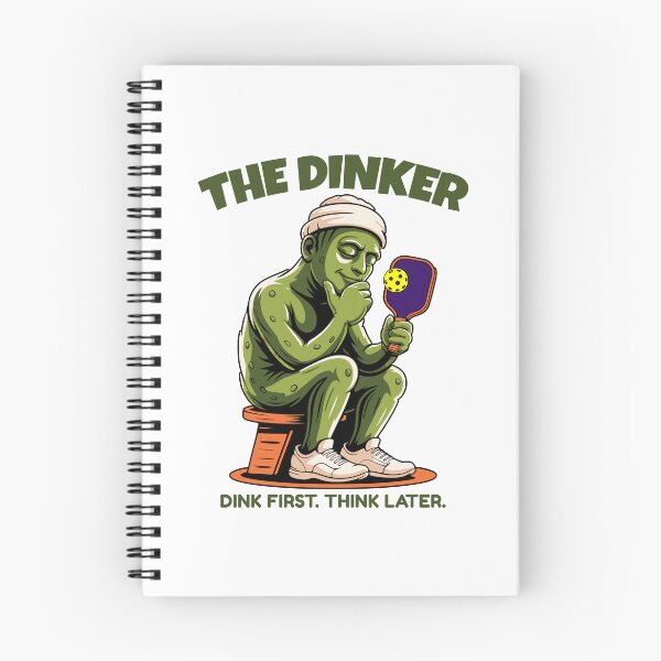 Item preview, The Dinker Pickleball Shirt Funny Dink First Think Later designed and sold by EthosWear.