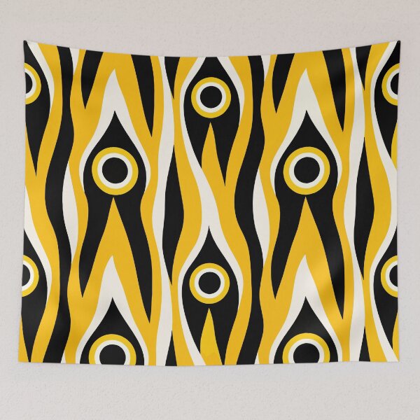 Item preview, Butterflyfish Tropical Reef Stripe Pattern designed and sold by WildlifeInc.