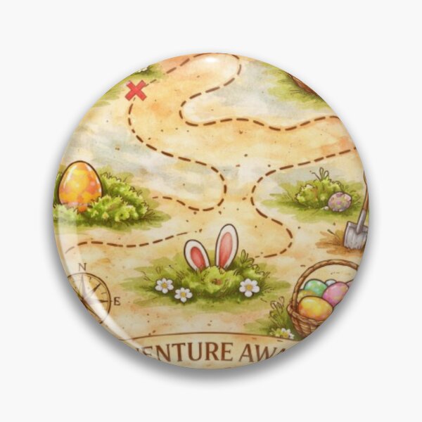 Item preview, Kids Easter Adventure Map Tee designed and sold by Uniqueauraaprints.
