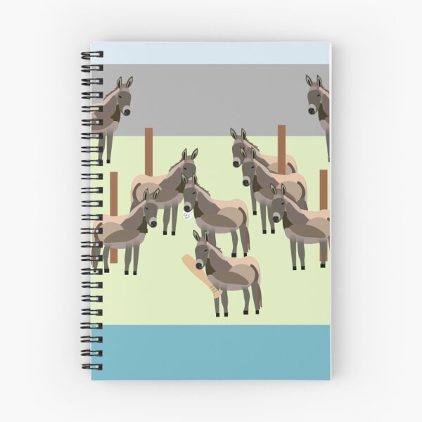 Item preview, Donkey's Playing Baseball designed and sold by GooglyEyes-.