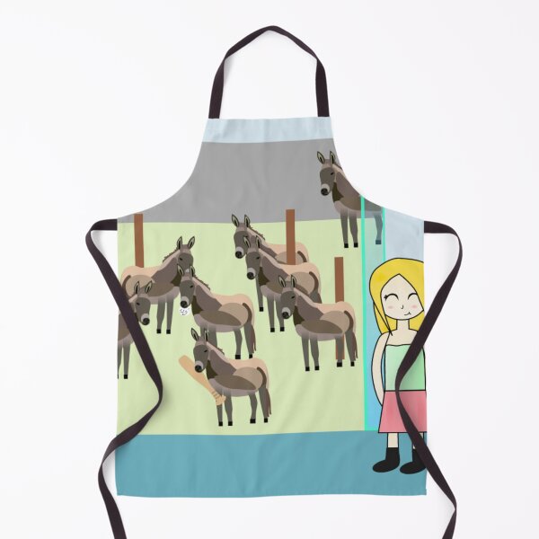 Item preview, Donkey's Playing Baseball designed and sold by GooglyEyes-.