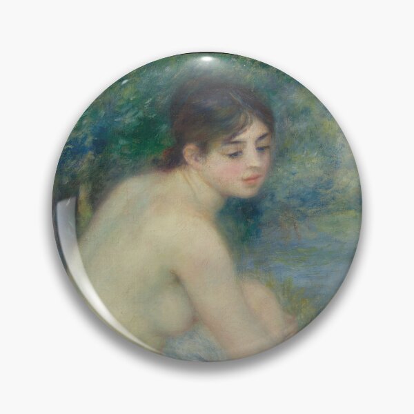 Item preview, Femme Nue Dans Un Paysage by Pierre-Auguste Renoir: Impressionist Fine Art Poster designed and sold by artofuniverse.