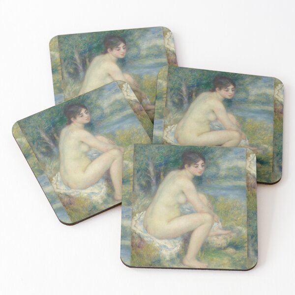 Item preview, Femme Nue Dans Un Paysage by Pierre-Auguste Renoir: Impressionist Fine Art Poster designed and sold by artofuniverse.