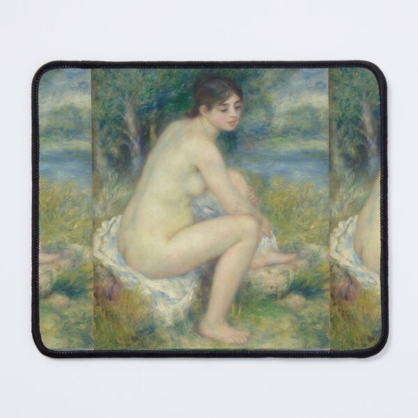 Item preview, Femme Nue Dans Un Paysage by Pierre-Auguste Renoir: Impressionist Fine Art Poster designed and sold by artofuniverse.