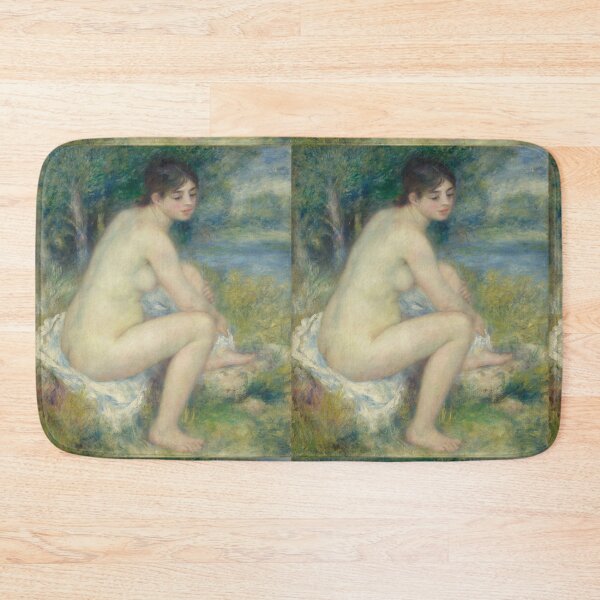 Item preview, Femme Nue Dans Un Paysage by Pierre-Auguste Renoir: Impressionist Fine Art Poster designed and sold by artofuniverse.