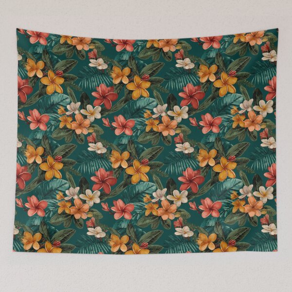 Item preview, Fresh Tropical Floral Texture  - Botanical Garden Pattern  - Best Friend Gifts designed and sold by RoyalStarsPatts.