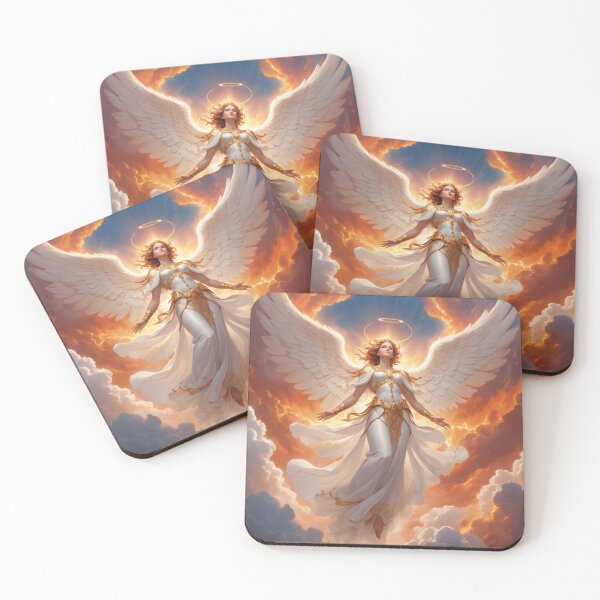 Item preview, Divine Ascension — Majestic Angel Rising Through the Heavens designed and sold by GenesisArtis.